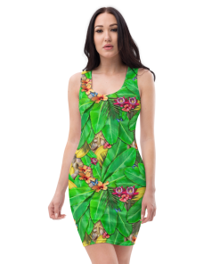 Alternative view of BJT Tropic Sublimation Cut & Sew Dress