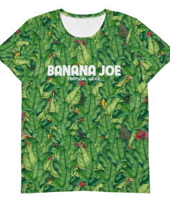 Tikidelic All-Over Print Men's Athletic T-shirt