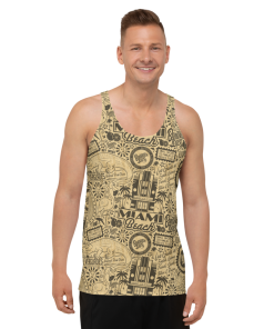 Miami Time Unisex Tank Top