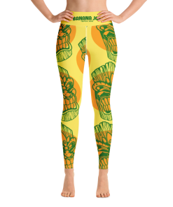 Banana Tiki Yoga Leggings