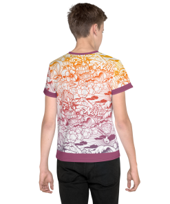 Alternative view of Rainbow Tiki boys Youth crew neck t-shirt