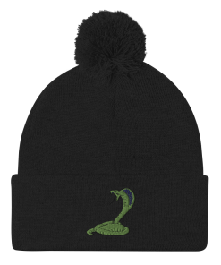 Alternative view of Cobra Pom-Pom Beanie