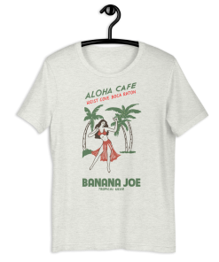 Alternative view of Aloha Cafe Short-Sleeve Unisex T-Shirt