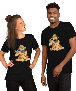 Alternative view of Meditating Joe Short-Sleeve Unisex T-Shirt