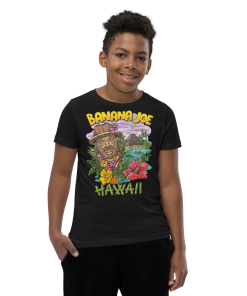 Alternative view of Hawaii Tiki Totem Boys  Short Sleeve T-Shirt