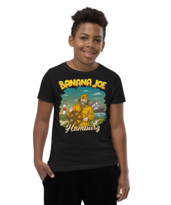 Alternative view of Hamburg not Cheeseburg Joe Boys Short Sleeve T-Shirt