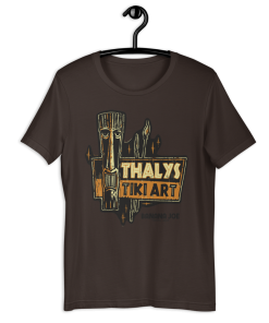 Thalys Tiki Art Lāʻau Short-Sleeve Unisex T-Shirt