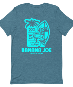 Alternative view of Blue South Sea Short-Sleeve Unisex T-Shirt