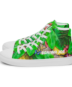 Alternative view of BJT Tropic Men’s high top canvas shoes