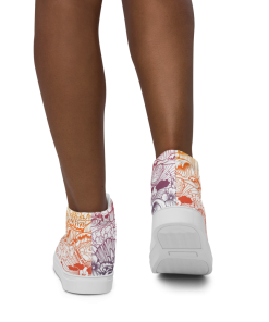 Alternative view of Banana World Women’s high top canvas shoes