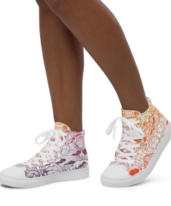 Banana World Women’s high top canvas shoes