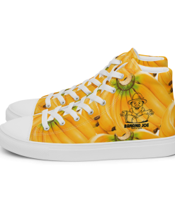 Banana Banana Joe Men’s high top canvas shoes