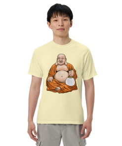 Buddha Men’s garment-dyed heavyweight t-shirt