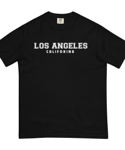 LOS ANGELES garment-dyed heavyweight t-shirt