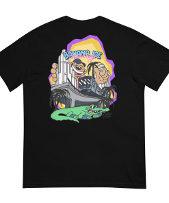 Alternative view of Miami Ghetto Backside Image  garment-dyed heavyweight t-shirt