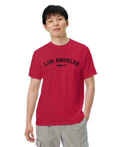 Alternative view of LA Men’s garment-dyed heavyweight t-shirt