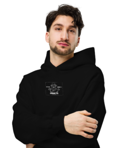 Alternative view of Banana Jeans Logo Unisex oversized hoodie